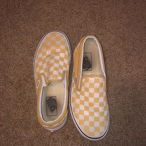 Checkered Vans Sneakers